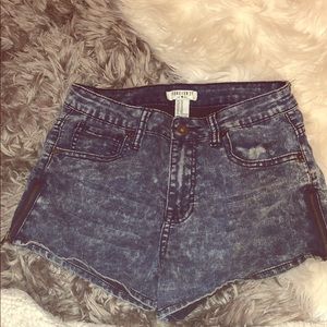 Forever 21 denim shorts